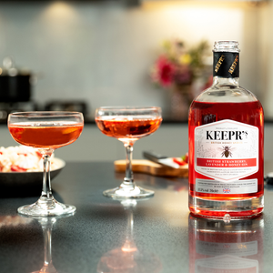 KEEPR'S BRITISH STRAWBERRY, LAVENDER & HONEY GIN 37.5%VOL - The British Honey Company