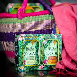 Two Birds Fan-Tailed Foghorn & Nestroni Ready to Drink Cocktail Pouches
